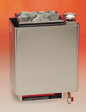 6 kW Sauna Kombiofen BIO-Kombi-Ofen Klimaheizgerät Saunaofen mit Dampf
