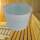 Sauna Kunststoff Einsatz für Aufgusskübel Standard