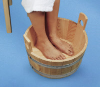 Sauna Fußbadekübel 16 Liter