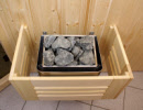 Sauna Ofenschutzgitter dreiseitig für Saunaöfen Sauna-Heizgeräte